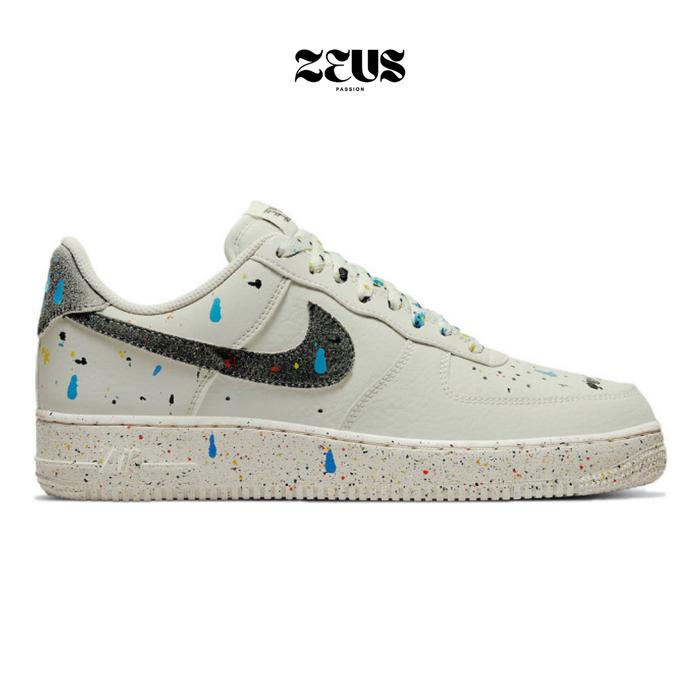 NIKE AIR FORCE 1 LOW PAINT SPLATTER BLACK SAIL ORIGINAL