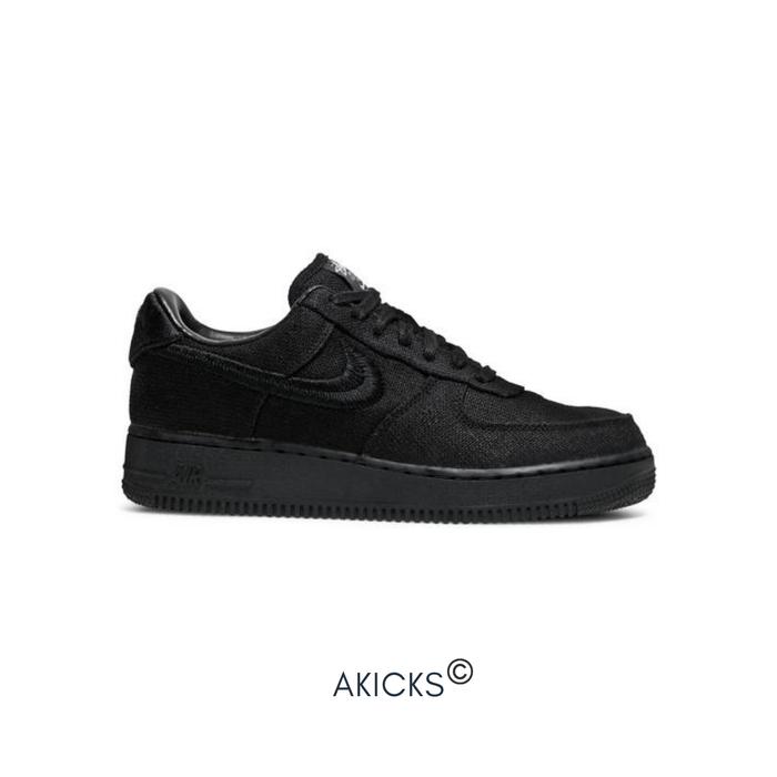 Nike Air Force one Stussy Black
