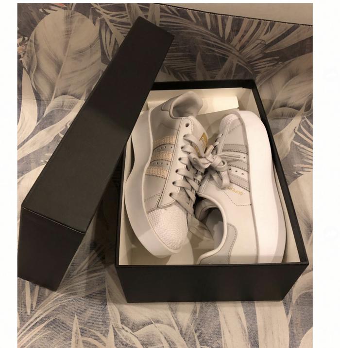 NBU NEW ADIDAS SEPATU SUPERSTAR SIZE 6 UK INSOLE 26.5CM +REPLACED BOX