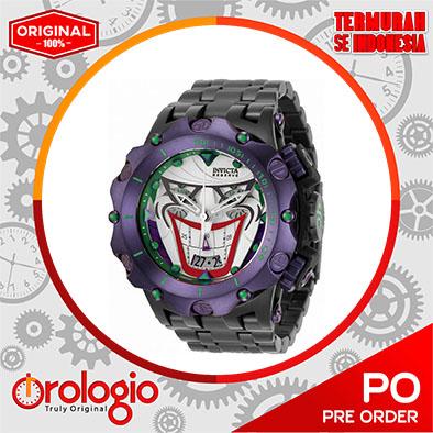 Jam Tangan Invicta 53mm Reserve Venom Hybrid DC Comics Joker Lim Ed