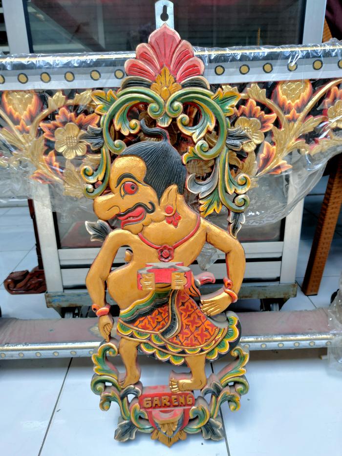 Sarung Warangka Keris Blawong Ukiran Gareng