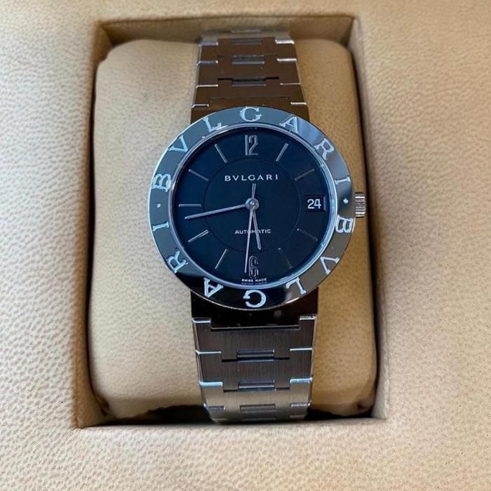 Jual Jam Tangan Bvlgari Steel Automatic