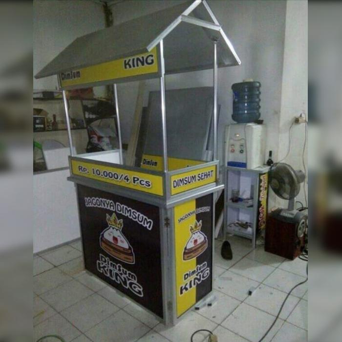 Gerobak Booth Portable Dimsum
