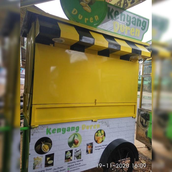 Gerobak Minuman Duren Kocok Alpukat Kocok Jelly Potter Dll