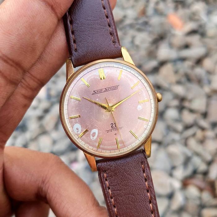 Jam Tangan Seiko Skyliner 21 Jewels Diashock
