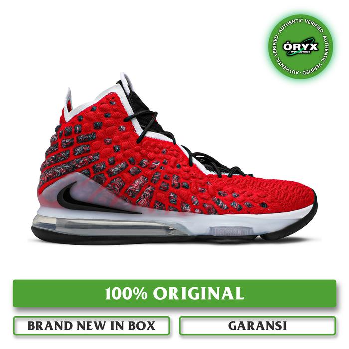 Nike LeBron 17 Air Max Uptempo University / Red / Black