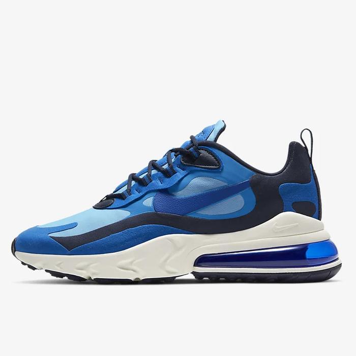Sepatu Sneakers Nike Air Max 270 React Hyper Blue CI3866-400 Original