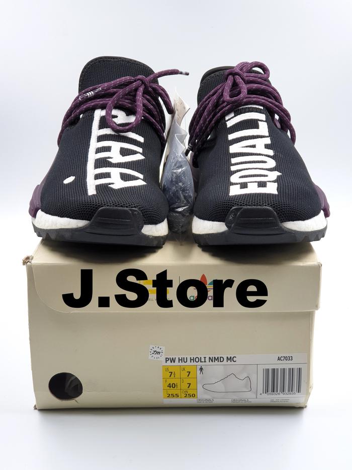 Pharrell x Adidas NMD HU HOLI EQUALITY 100% ORIGINAL size US7.5 AC7033