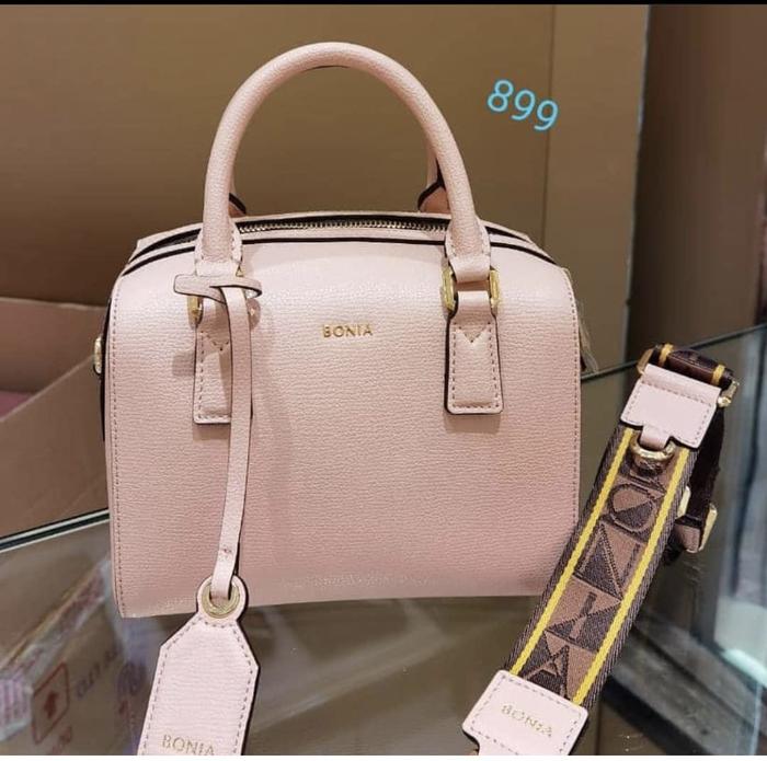 Tas wanita bonia original authentic speedy pink dan cokelat size S