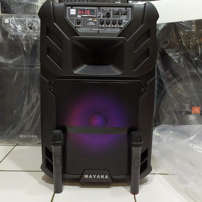 Mayaka SPKT-1815E AD Speaker Trolley/Pengeras Suara Trolley