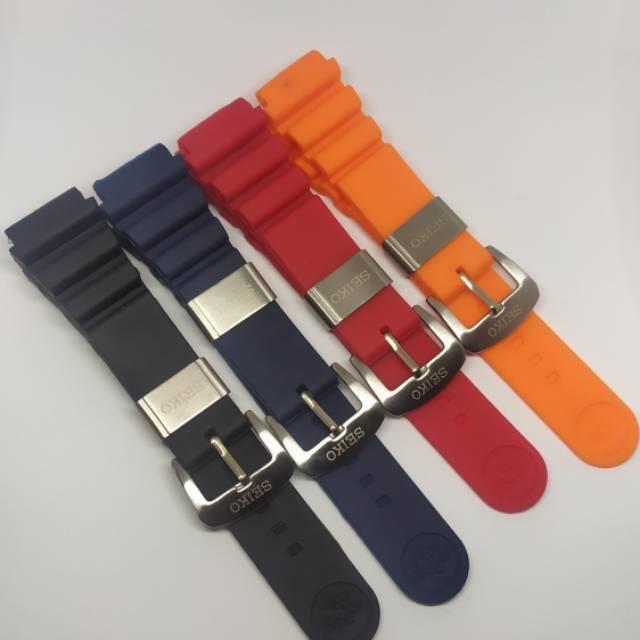 STRAP TALI JAM SEIKO PROSPEK SKX001 / SKX007 / SKX009 UKURAN 22MM