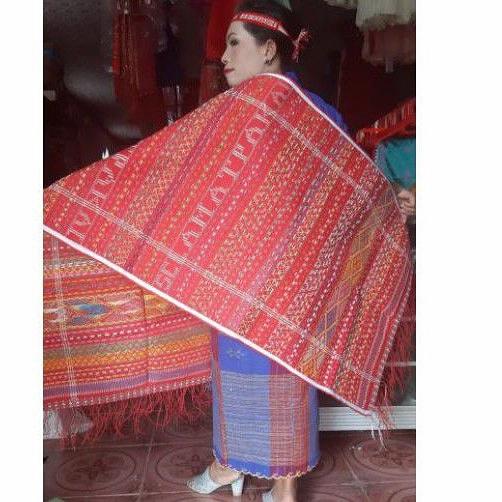 ULOS SADUM UNGU LANGKA ULOS BATAK TOBA