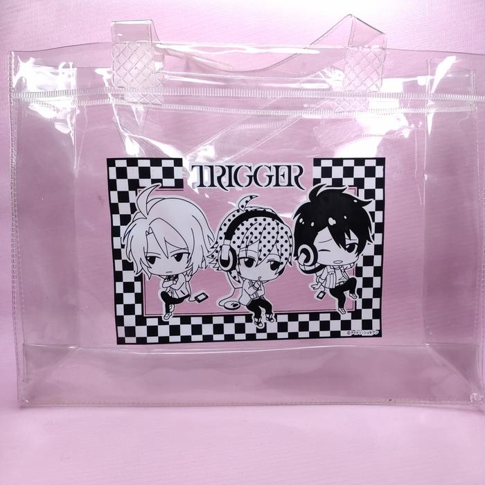 Idolish7 TRIGGER Clear Bag / Tas Tranparan / Tas Boneka