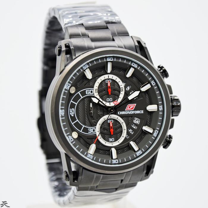CHRONOFORCE CF 5308MB - Jam Tangan Pria Original - Black