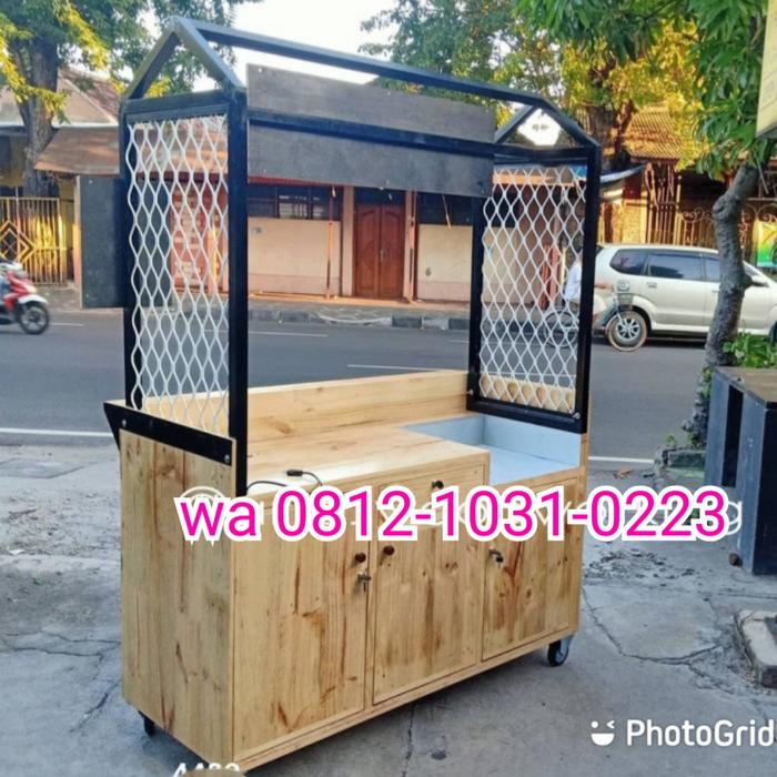 both portable jati belanda palet gerobak