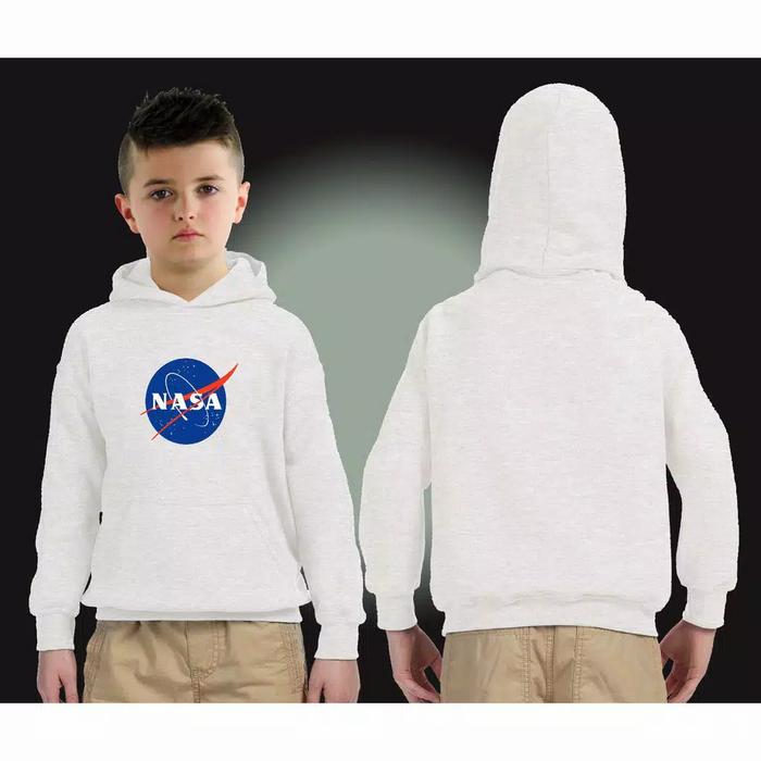 jaket hoodie anak laki-laki NASA
