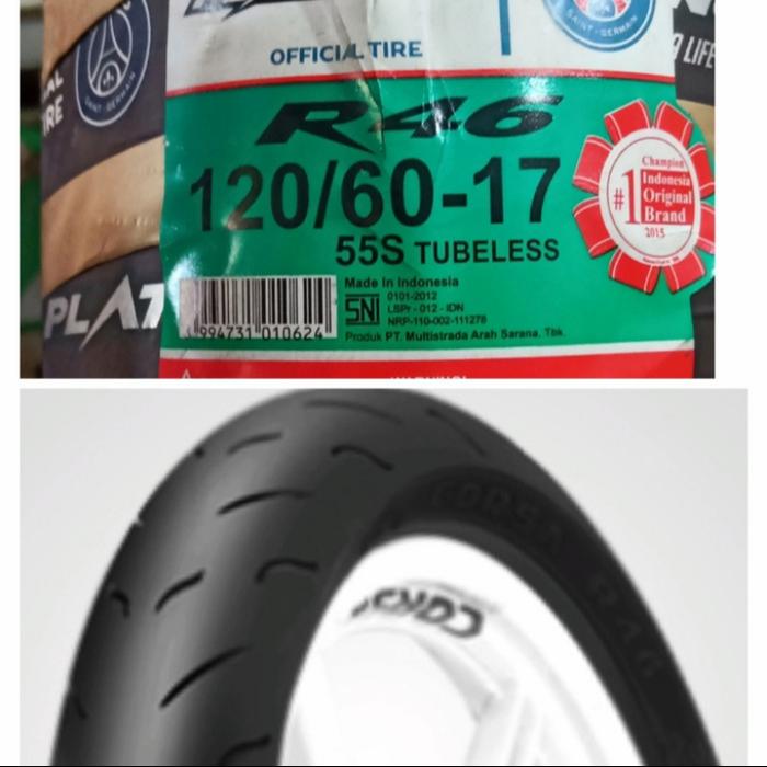 Ban pelek 17 Corsa 120 60 17 R 46 Tubeless soft compound 17