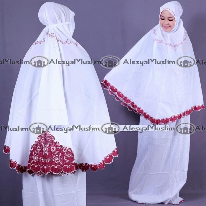 Mukena Dewasa Qasema Warna Dan Motif Random