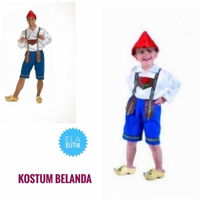 Kostum belanda anak-kostum internasional-belanda-halloween