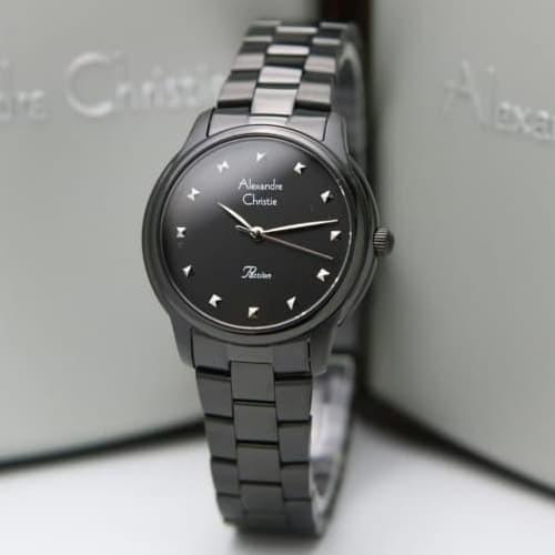 Jam Tangan Wanita Full Black Alexandre Christie AC 2835 LH