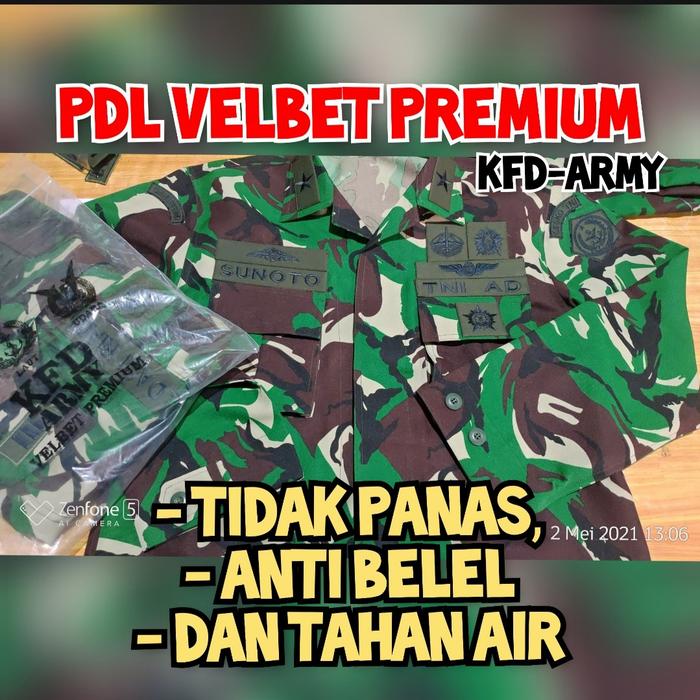 Baju pdl velbet premium
