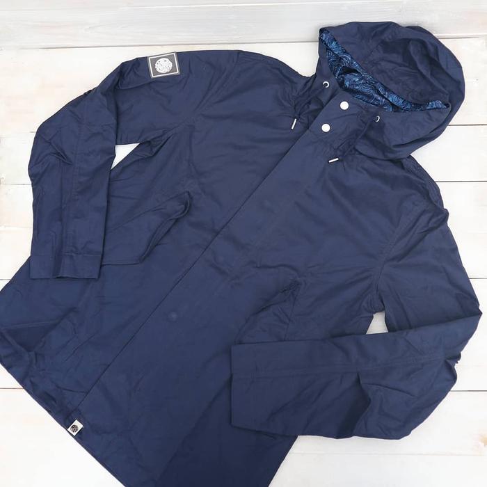 Pretty Green Cotton Zip Up Hooded Jacket