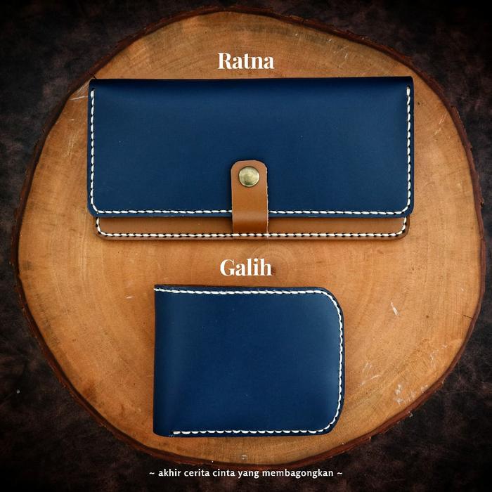 Dompet kulit pria dan wanita dompet couple kulit asli