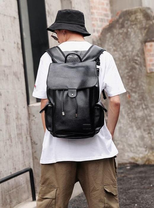 Tas Ransel Pria / Tas Punggung Cowok Tas Backpack Kulit Gede HTI81190