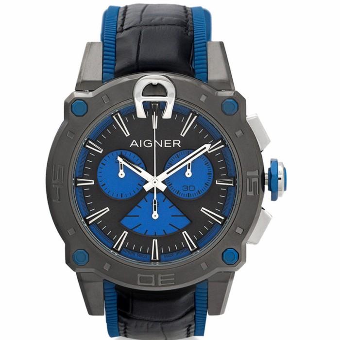 Aigner A149102 Turin Black Blue Men Watch