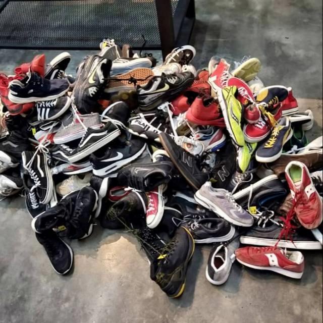 borongan murah sepatu second bekas preloved 10 pasang TERLARIS