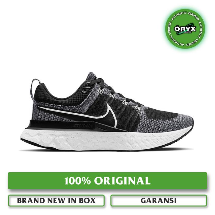Nike React Infinity Run Flyknit 2 White / Black Oreo