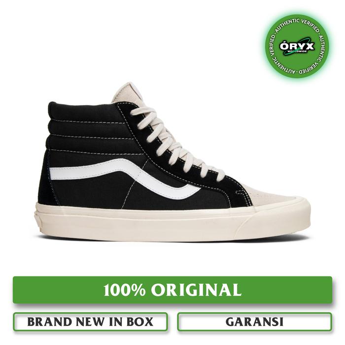 Vans Sk8 Hi 38 Reissue x Fear of God FOG Black / Marshmallow