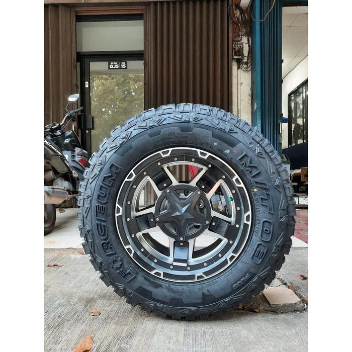 Paket Velg Mobil Offroad HSR RASTA R17 Ring 17 Offroad-Pajero Fortuner