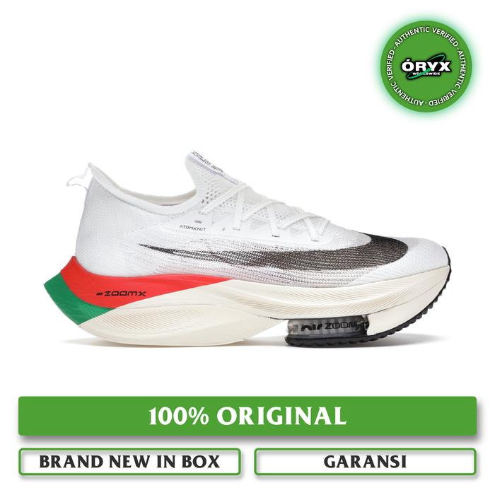 Nike Air Zoom Alphafly Next% Kenya White / Lucky Green / Chile Red