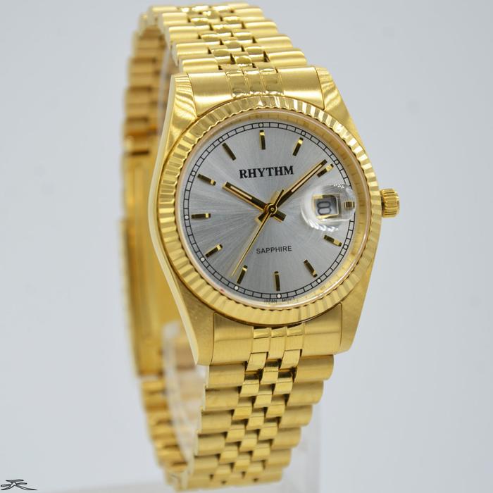 RHYTHM R1201S05 - Jam Tangan Wanita Original - Gold