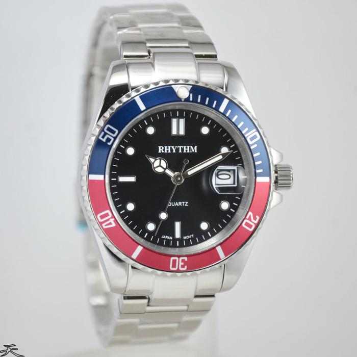 RHYTHM RQ1601S06 - Jam Tangan Pria Original - Silver