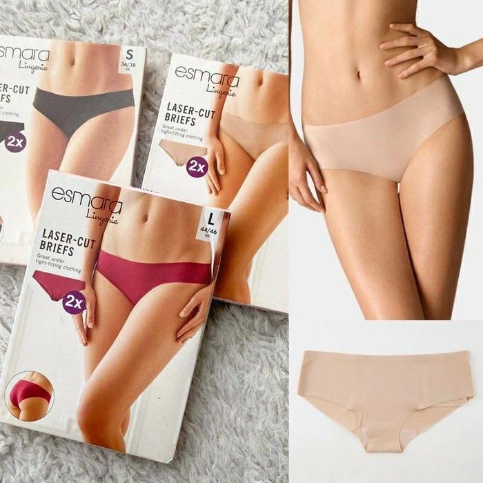 CELANA DALAM SEAMLESS ESMARA SEAMLESS PANTY /PANTY HAMIL SIZE S M L XL