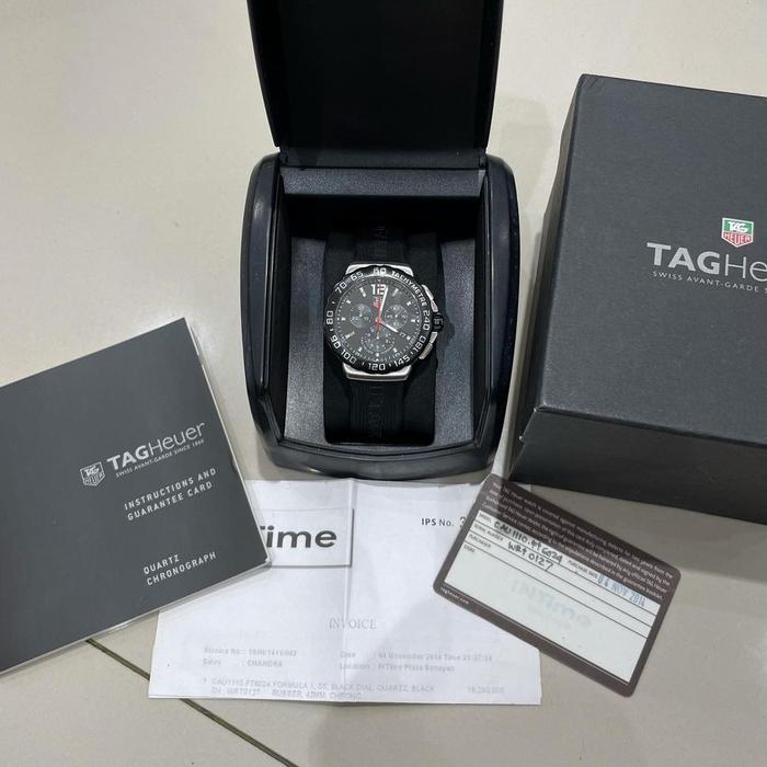Tag Heuer Formula 1 CAZ1010.BA0842 Chronograph Jam Tangan Quartz