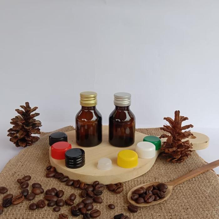 Botol Kaca Coklat 60ml