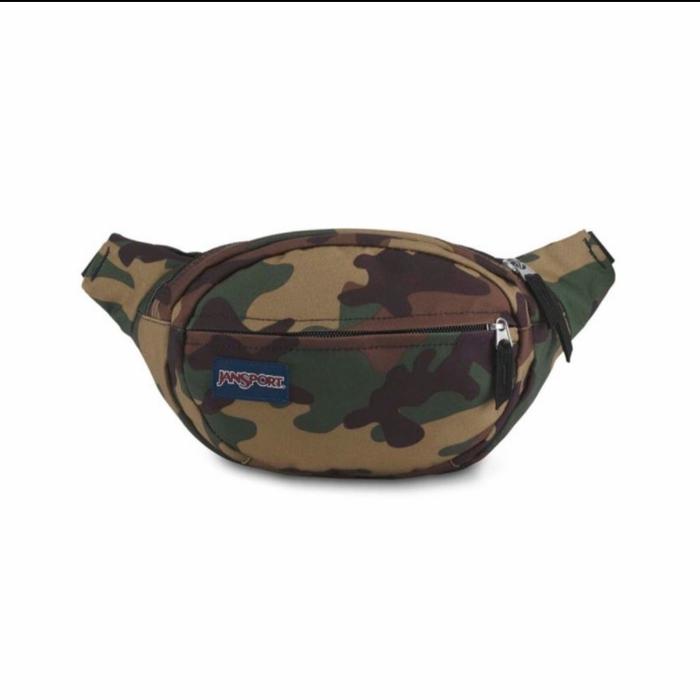 Jansport Fifth Avenue Surplus Camo Original Selempang Mens Sling Bag