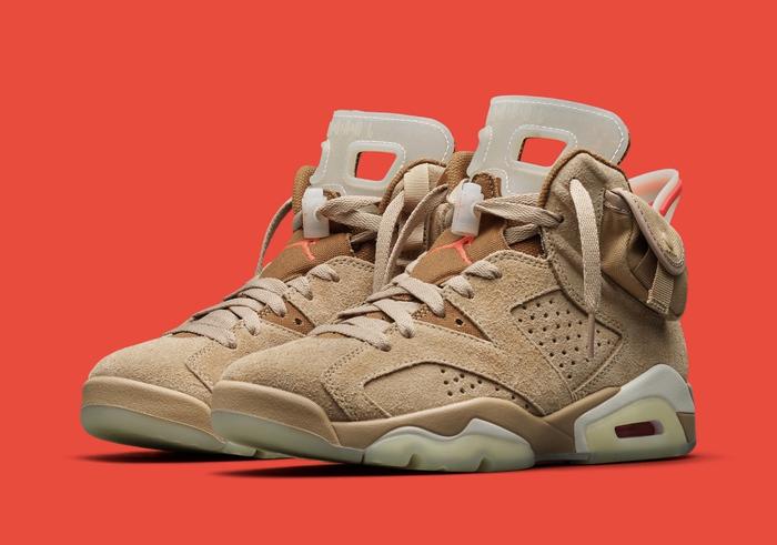 Travis Scott x Air Jordan 6 SP "British Khaki"