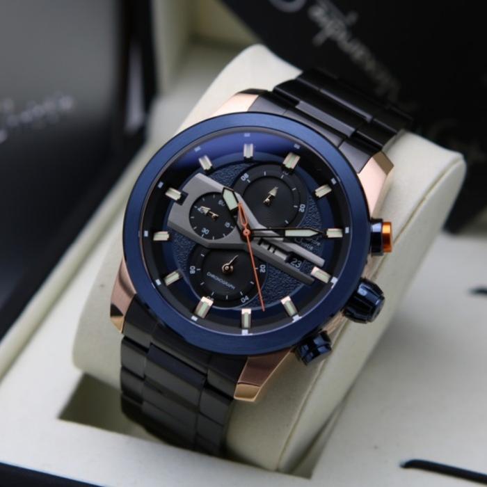 ALEXANDRE CHRISTIE AC 6559 ROSEGOLD BLUE AC6559 PRIA ORIGINAL