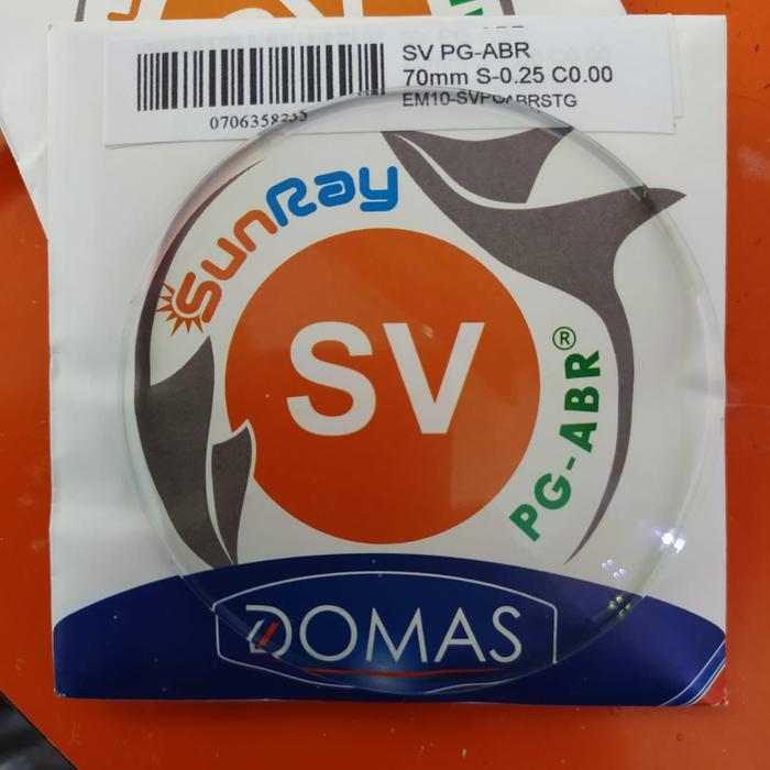 Lensa Minus SV Blue Cromic Domas
