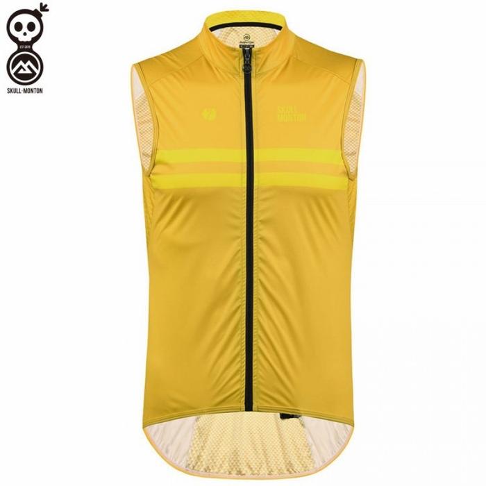 Vest Sepeda Monton Monday Yellow - Windbreaker