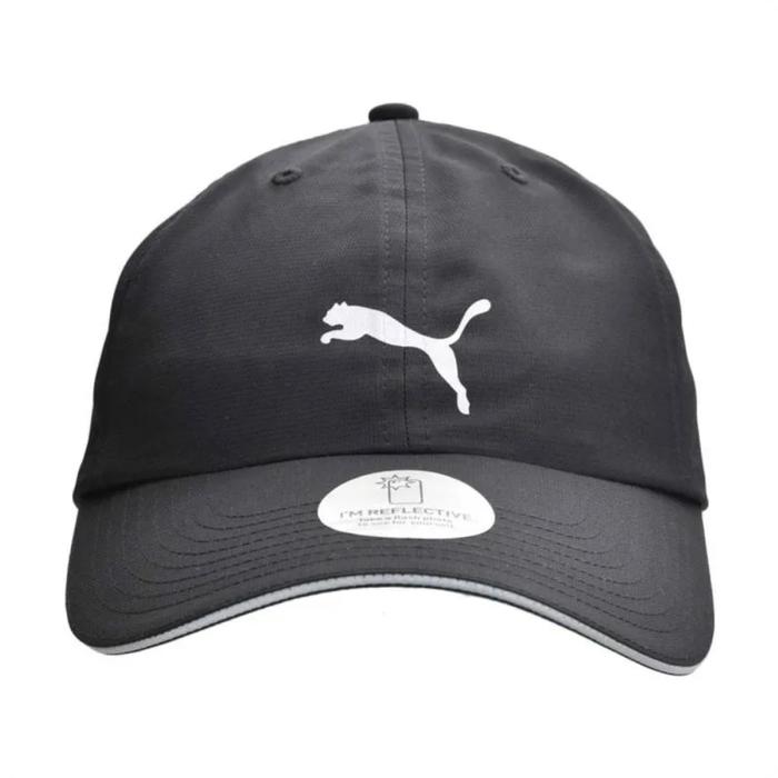 PUMA Unisex Running Cap III Hitam Black Topi Original 100% 052911 026169 01