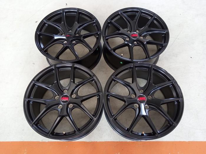 Velg Mobil Bekas R18 Pcd 5x114,3 ET45 HSR Wheel Ring 18 Velg BBS R18