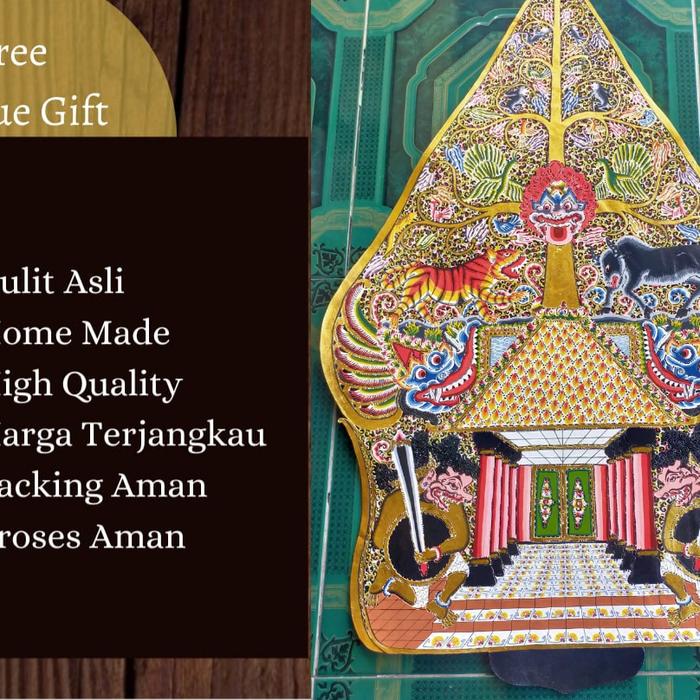 Wayang Kulit Kerbau Gunungan Alusan Gapit Tanduk
