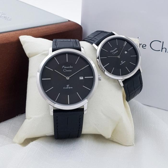 Jam Tangan Analog Sepasang Alexandre Christie Ac 8599 MD-LD St Solid