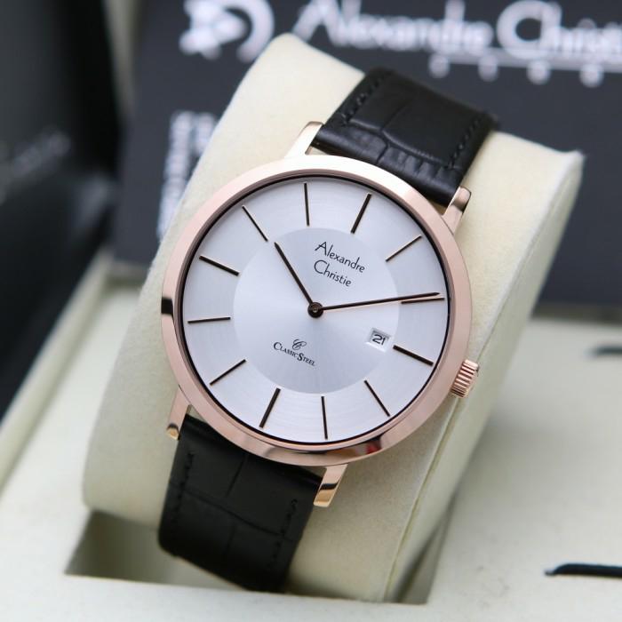 Alexandre Christie AC 8599 / AC 8599MD RoseGold White Original&Garansi