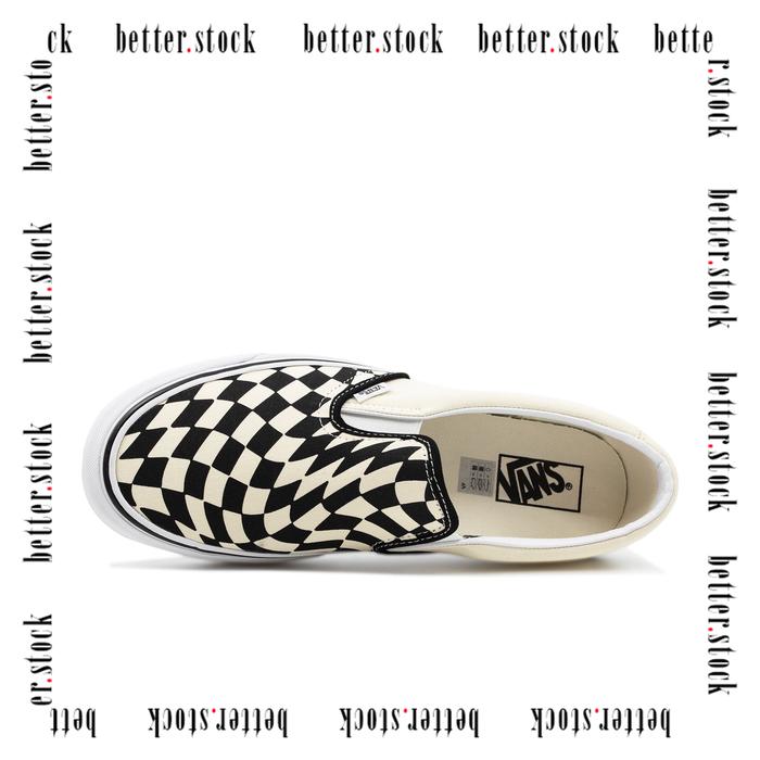 VANS SLIPON CLASSIC TWIST WARP CHECKERBOARD